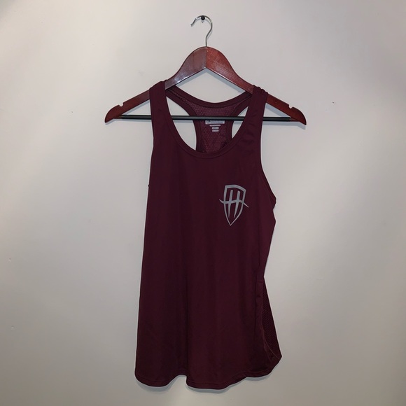 Augusta Sportswear Maroon tank top size S - Picture 2 of 7